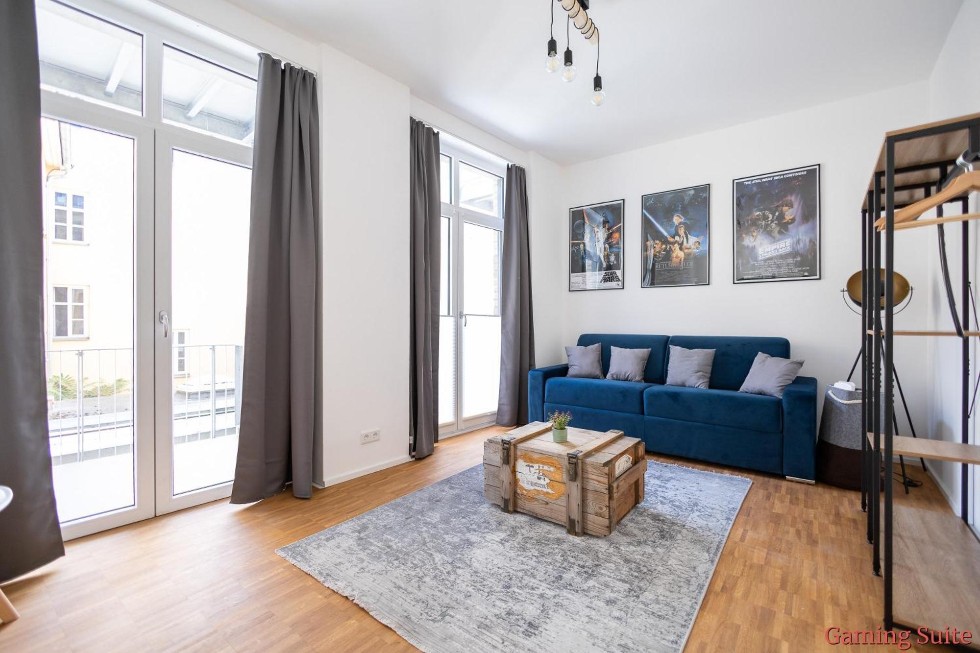 Ko-Living - Beatles Und Banksy Suites & Studios Am Eselsbrunnen - Altstadt - Kueche Галль Экстерьер фото